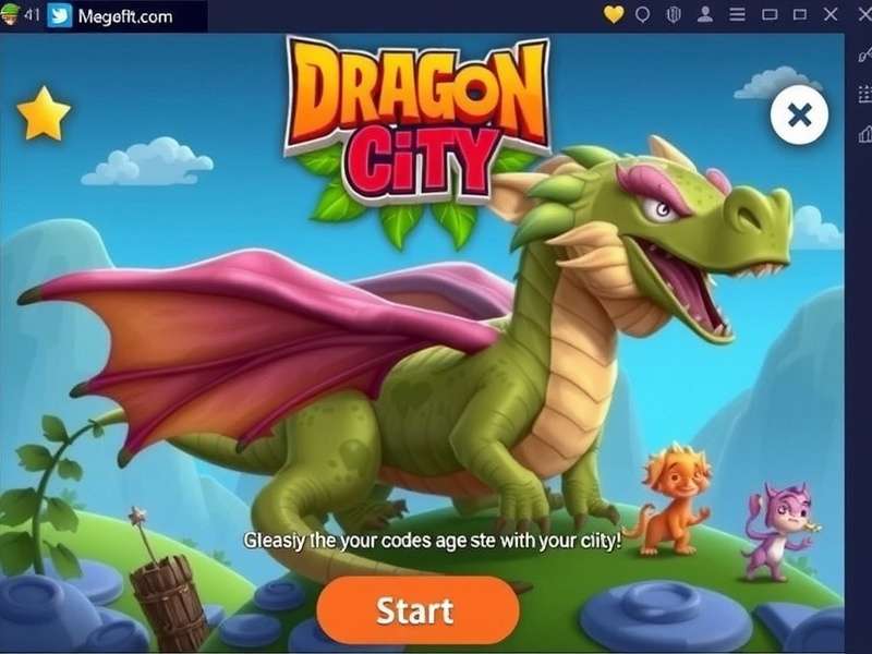 Dragon City March 2025 Gift Codes Banner with dragons and gems