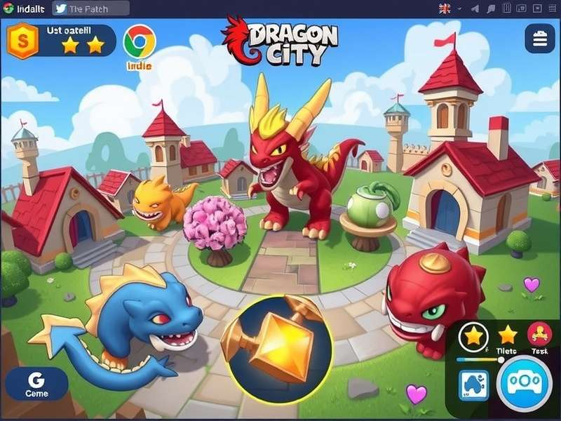 Dragon City 2025 interface showing timer skips using gems and speed-ups