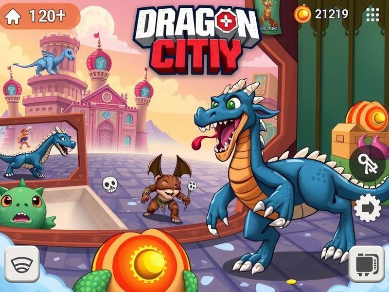 Dragon City 2025 APK Gameplay Screenshot