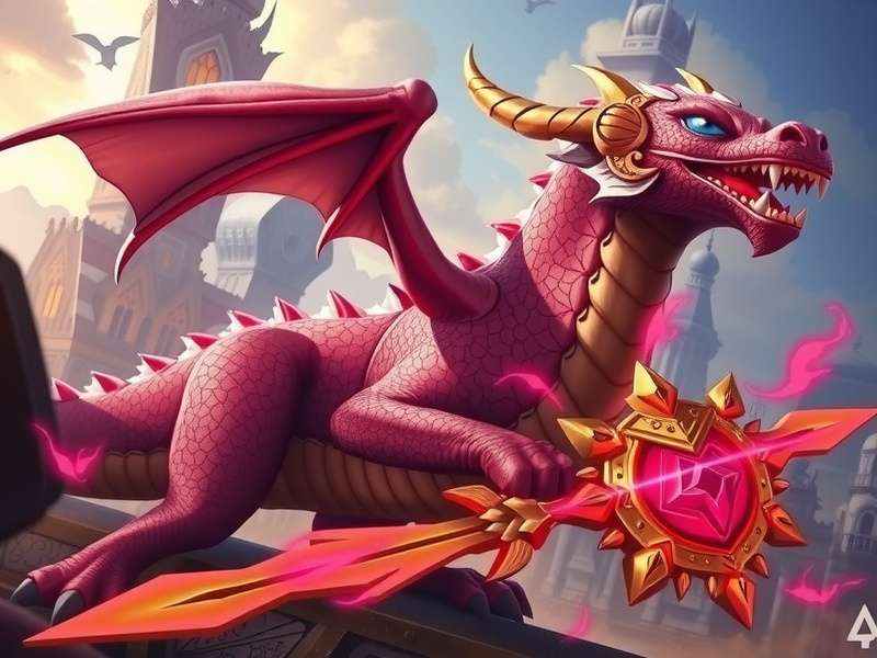 Visual map of a typical Dragon City Heroic Race showing laps and nodes