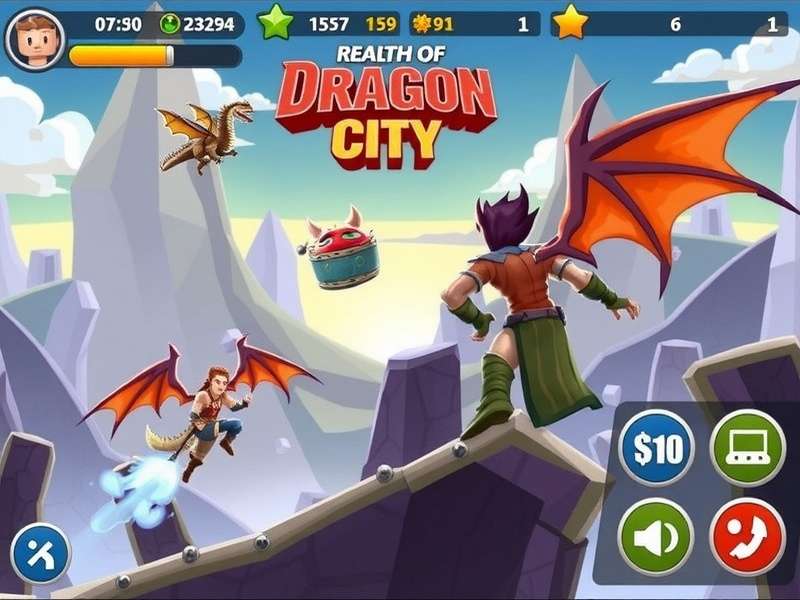 Dragon City Heroic Race battle strategy showing dragons competing on tracks