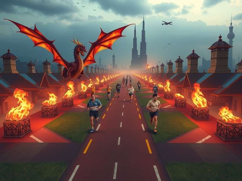 Heroic Marathon Dragon City Event Banner