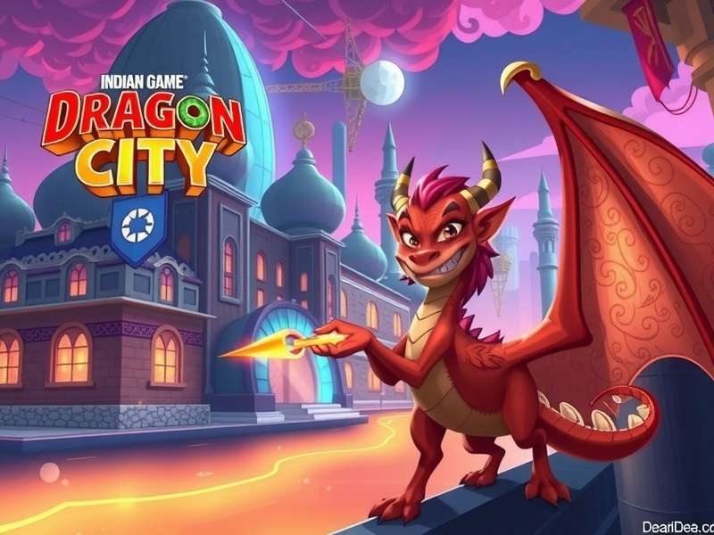 Dragon City India gameplay screenshot showing legendary dragons and islands