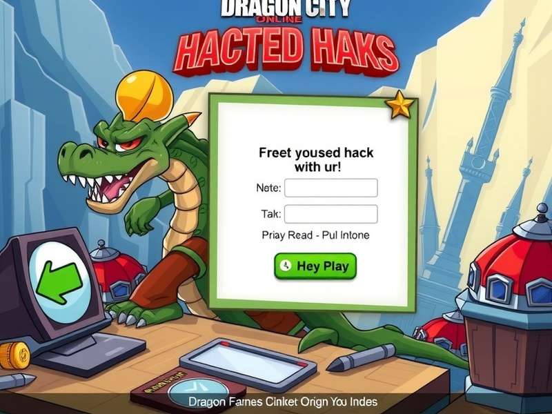 Dragon City Online Hack Tool Generator Interface 2024