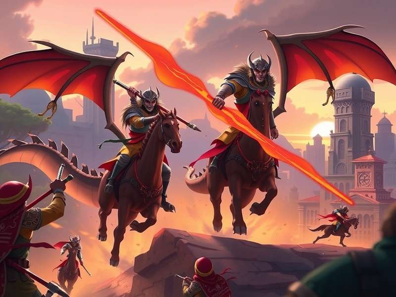 Dragon City Heroic Race January 2025 gameplay screenshot showing new dragon rewards