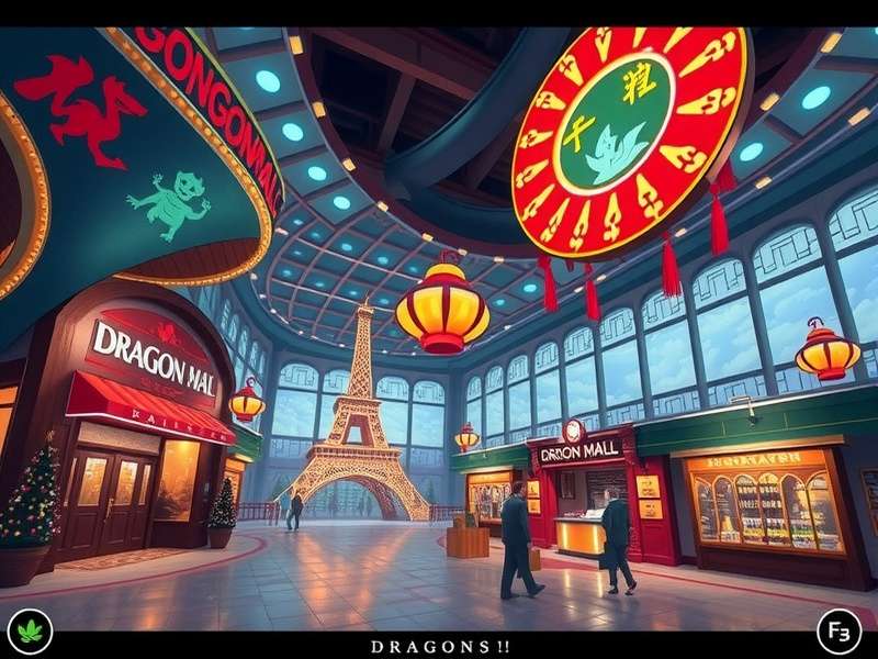 Screenshot of the Dragon Mall interface in Dragon City showing various deals