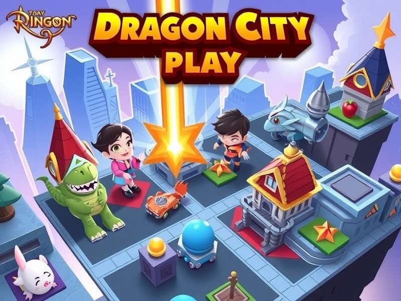 Dragon City gameplay on PC screen showing epic dragon battles
