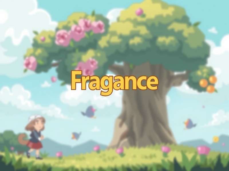 A majestic Fragrance Dragon in Dragon City with floral elements