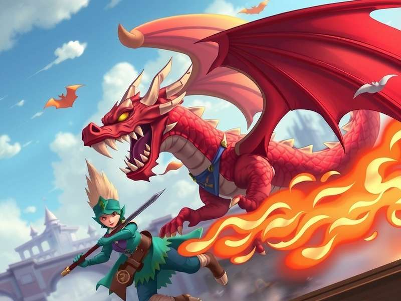 Heroic Race Dragon City October 2024 event screen with dragons racing