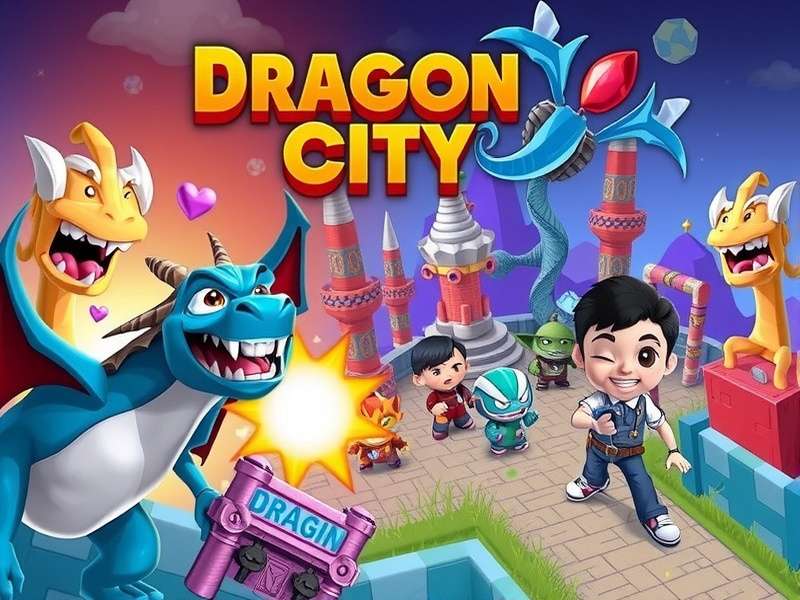 Dragon City gameplay on mobile device