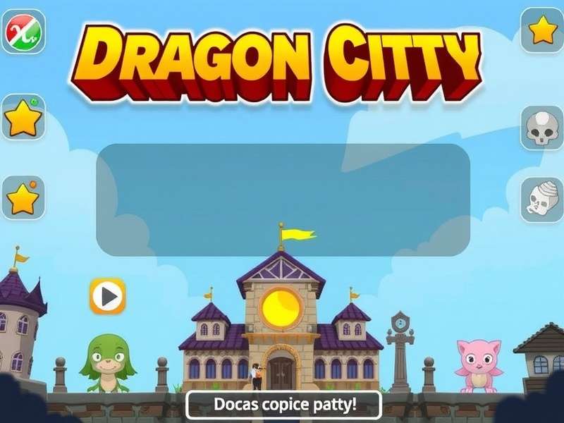 Dragon City Mod Gameplay Screenshot showing unlimited gems and gold