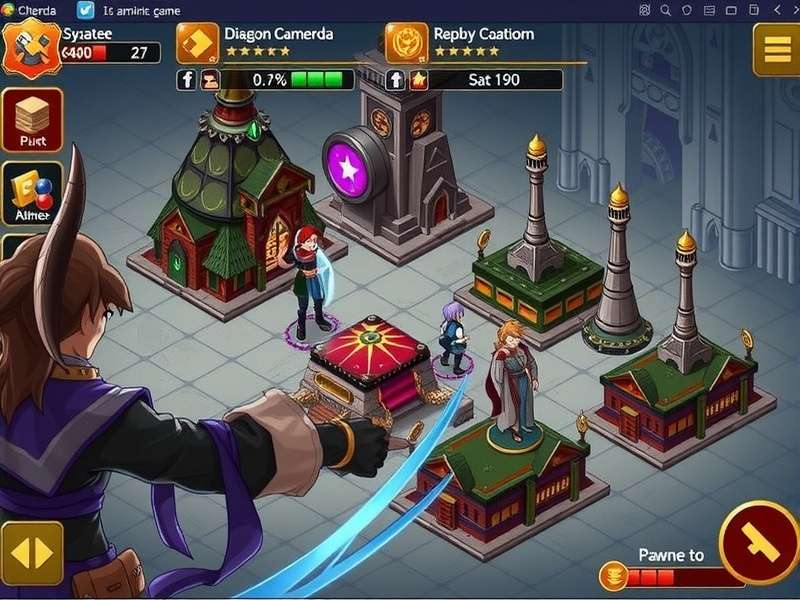 Dragon City Heroic Dragon battling in arena