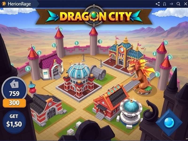 Epic visual of multiple Heroic Dragons from Dragon City Heroic Race events