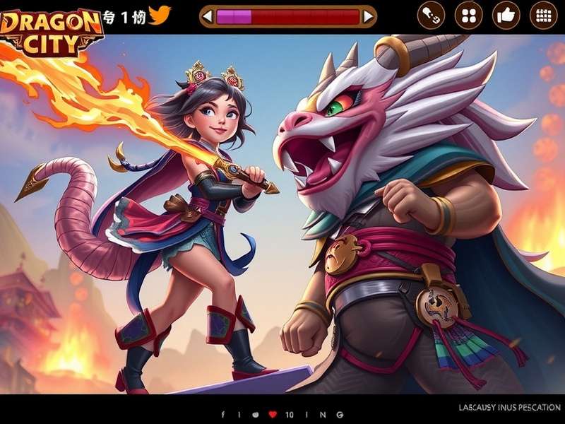 Majestic Chinese Dragon illustration with vibrant colors