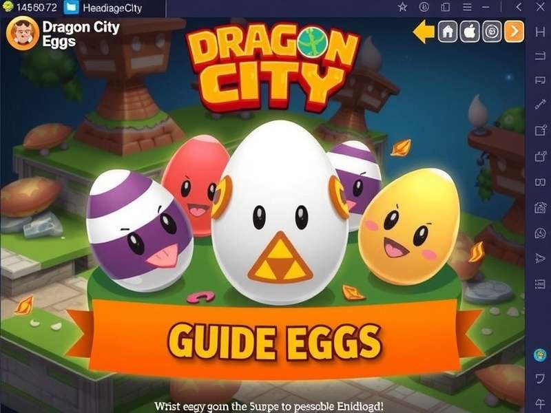 Dragon City Guide Eggs – comprehensive banner showing dragon eggs and heroic dragons