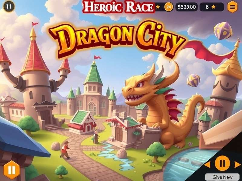 Heroic Race Dragon City Odds - Exclusive banner showing legendary dragons and probability charts