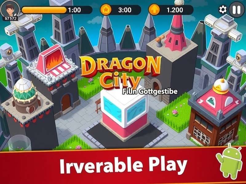 Dragon City Mod Apk gameplay screenshot showing unlimited gems and legendary dragons