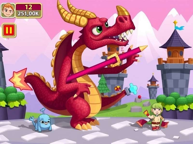 Dragon City Game - India Edition featuring Heroic Race and dragons