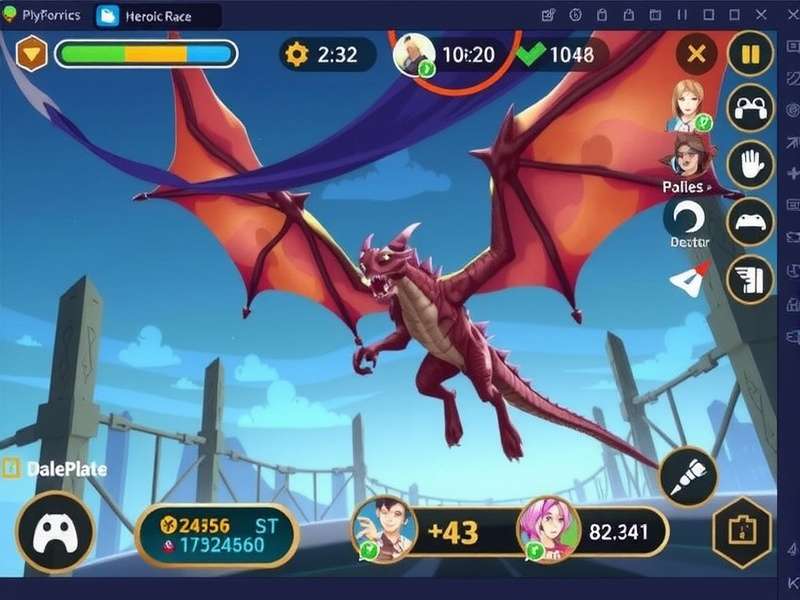 Heroic Race Dragon City lap map and progression guide for Indian players